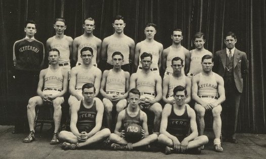 Jeffersonville basketball team photo